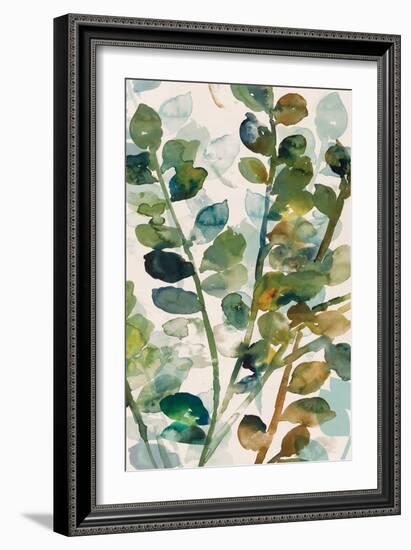 Fall Leaves II-Asia Jensen-Framed Art Print