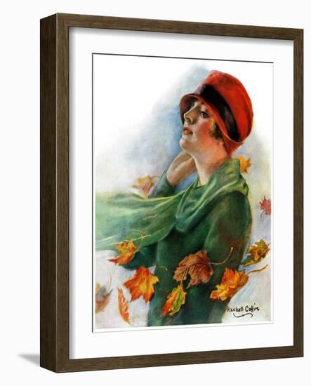 "Fall Leaves,"November 5, 1927-William Haskell Coffin-Framed Giclee Print