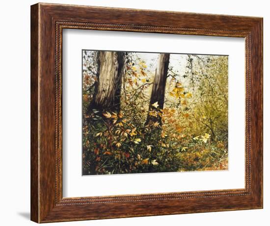 Fall Leaves-Miguel Dominguez-Framed Giclee Print