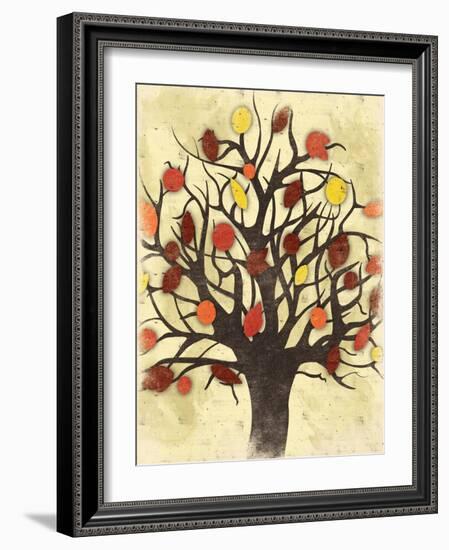 Fall Leaves-Jace Grey-Framed Art Print