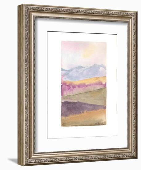 Fall Mountain Landscape-Kerstin Stock-Framed Art Print
