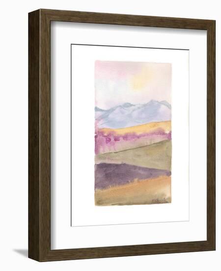 Fall Mountain Landscape-Kerstin Stock-Framed Art Print