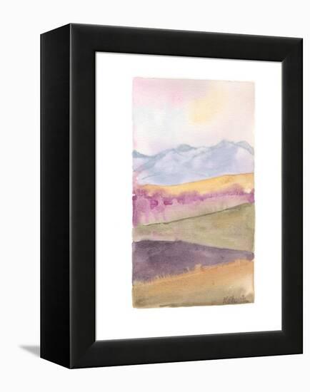 Fall Mountain Landscape-Kerstin Stock-Framed Stretched Canvas