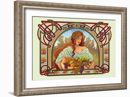 Fall Nouveau-Julie Goonan-Framed Giclee Print