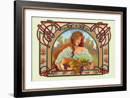 Fall Nouveau-Julie Goonan-Framed Giclee Print