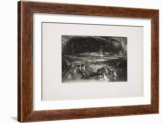 Fall of Babylon, 1826-John Martin-Framed Giclee Print