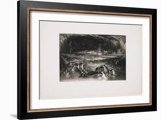 Fall of Babylon, 1826-John Martin-Framed Giclee Print