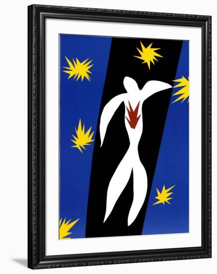 Fall of Icarus-Henri Matisse-Framed Art Print