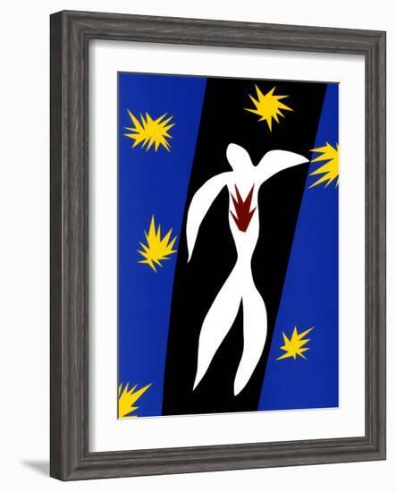 Fall of Icarus-Henri Matisse-Framed Art Print