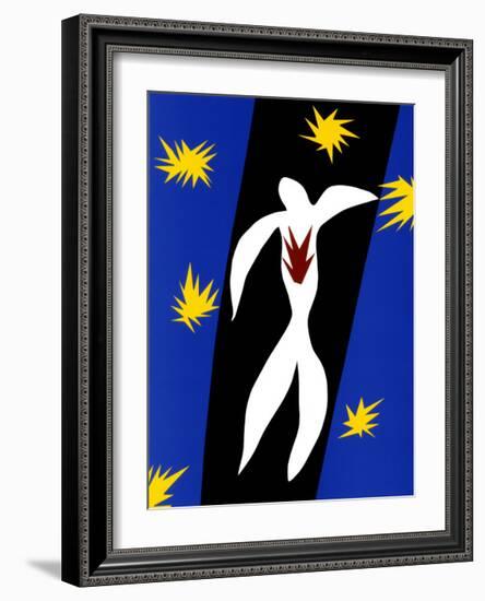 Fall of Icarus-Henri Matisse-Framed Art Print