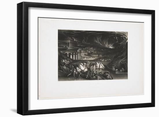 Fall of Nineveh, 1826-John Martin-Framed Giclee Print