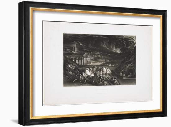 Fall of Nineveh, 1826-John Martin-Framed Giclee Print