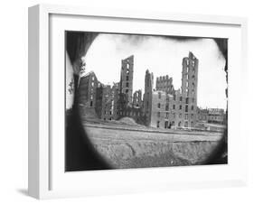 Fall Of Richmond, Virginia-Alexander Gardner-Framed Photographic Print