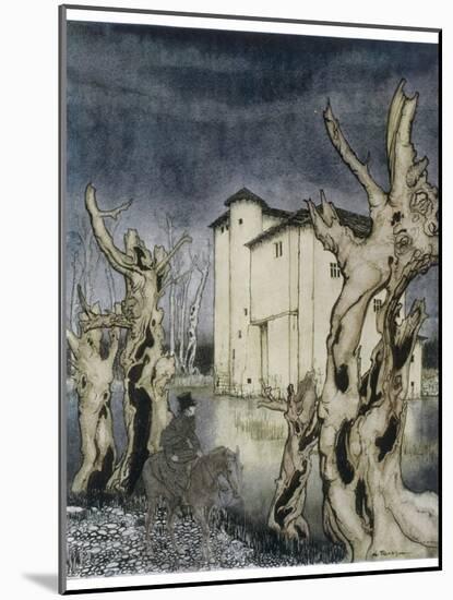 Fall of the House of Usher-Arthur Rackham-Mounted Photographic Print