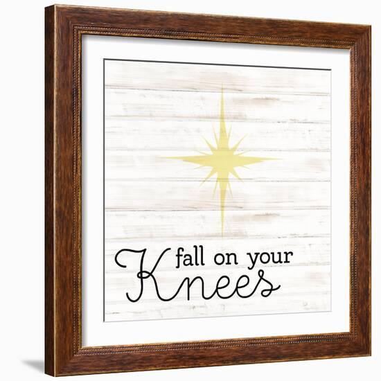 Fall on Your Knees-Kim Allen-Framed Art Print