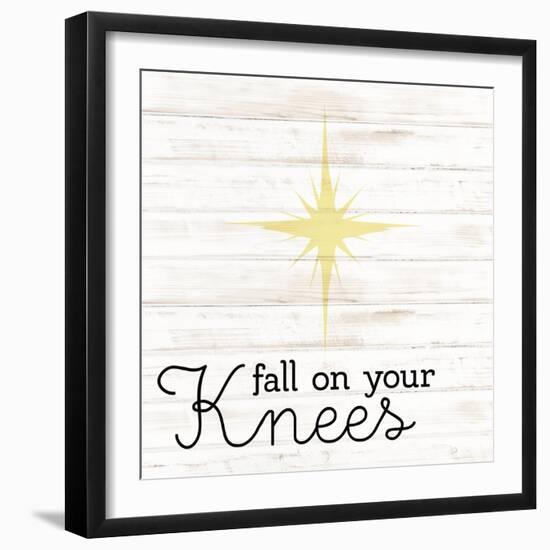 Fall on Your Knees-Kim Allen-Framed Art Print