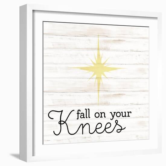 Fall on Your Knees-Kim Allen-Framed Art Print