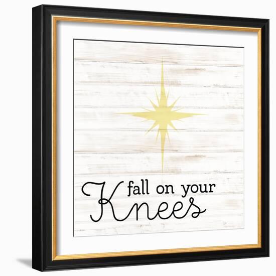 Fall on Your Knees-Kim Allen-Framed Art Print