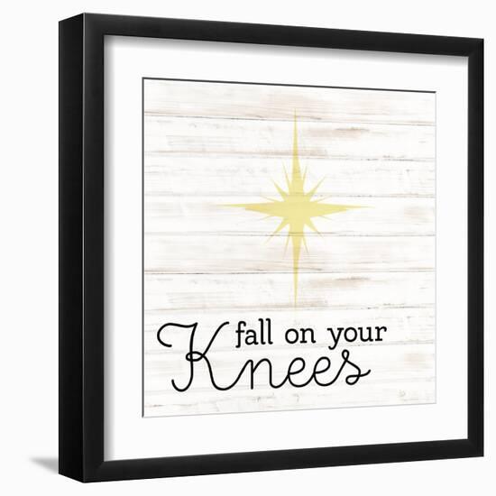 Fall on Your Knees-Kim Allen-Framed Art Print