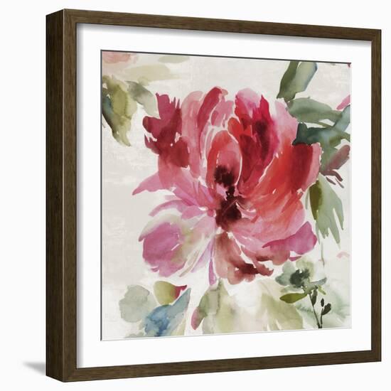 Fall Peony I-Asia Jensen-Framed Art Print