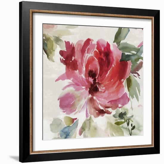 Fall Peony I-Asia Jensen-Framed Art Print