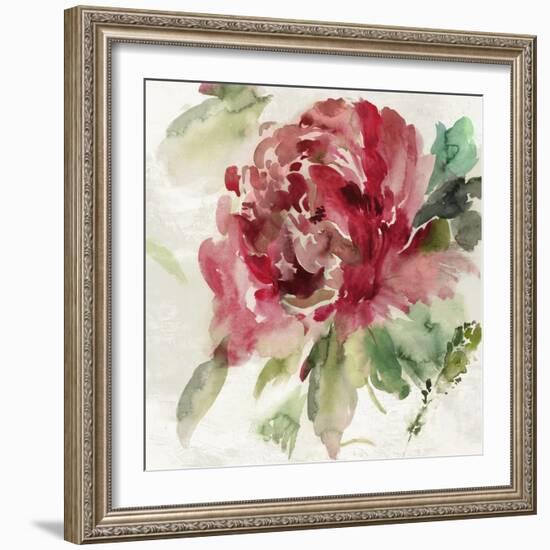 Fall Peony II-Asia Jensen-Framed Art Print