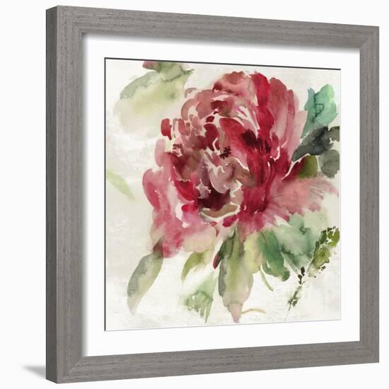 Fall Peony II-Asia Jensen-Framed Art Print