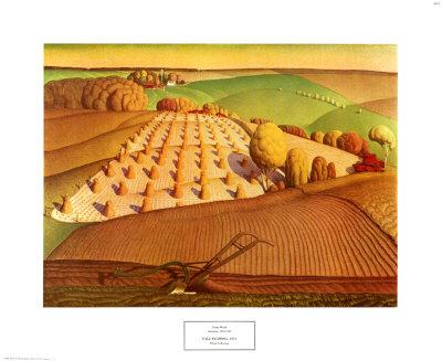 Грант вуд fall plowing
