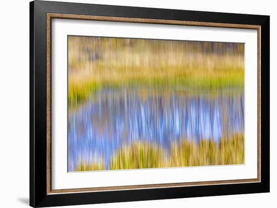 Fall Pond I-Kathy Mahan-Framed Photographic Print