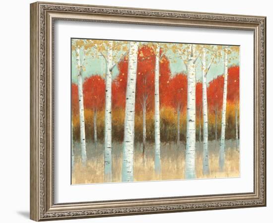 Fall Promenade I Crop-James Wiens-Framed Art Print