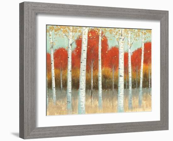 Fall Promenade I Crop-James Wiens-Framed Art Print