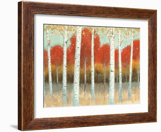 Fall Promenade I Crop-James Wiens-Framed Art Print