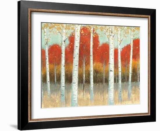 Fall Promenade I Crop-James Wiens-Framed Art Print