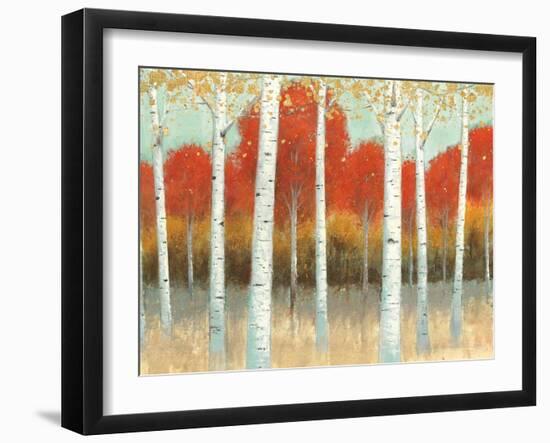 Fall Promenade I Crop-James Wiens-Framed Art Print