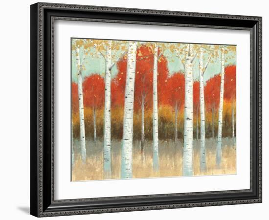 Fall Promenade I Crop-James Wiens-Framed Art Print