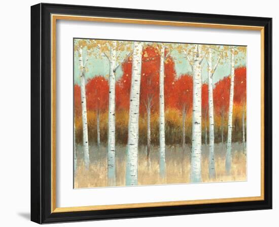 Fall Promenade I Crop-James Wiens-Framed Art Print