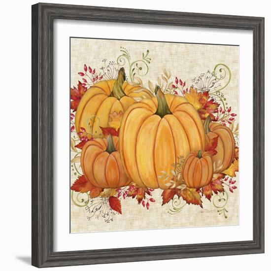 Fall Pumpkins-A-Jean Plout-Framed Giclee Print