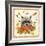 Fall Raccoon-Fiona Stokes-Gilbert-Framed Giclee Print