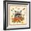 Fall Raccoon-Fiona Stokes-Gilbert-Framed Giclee Print