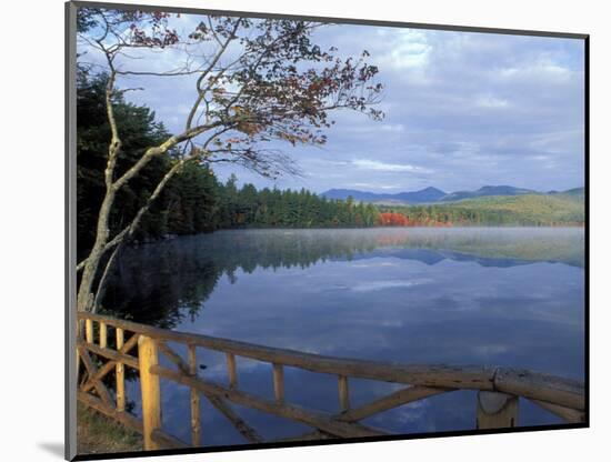 Fall Reflections in Chocorua Lake, White Mountains, New Hampshire, USA-Jerry & Marcy Monkman-Mounted Photographic Print