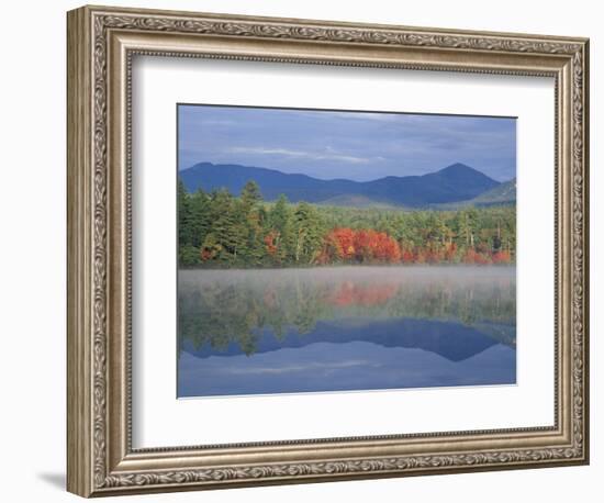 Fall Reflections in Chocorua Lake, White Mountains, New Hampshire, USA-Jerry & Marcy Monkman-Framed Photographic Print