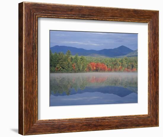 Fall Reflections in Chocorua Lake, White Mountains, New Hampshire, USA-Jerry & Marcy Monkman-Framed Photographic Print