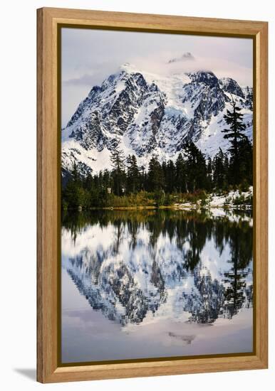 Fall Reflections-Nancy Crowell-Framed Premier Image Canvas