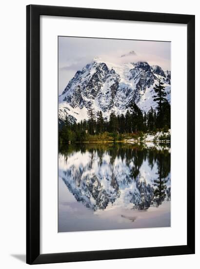 Fall Reflections-Nancy Crowell-Framed Photographic Print