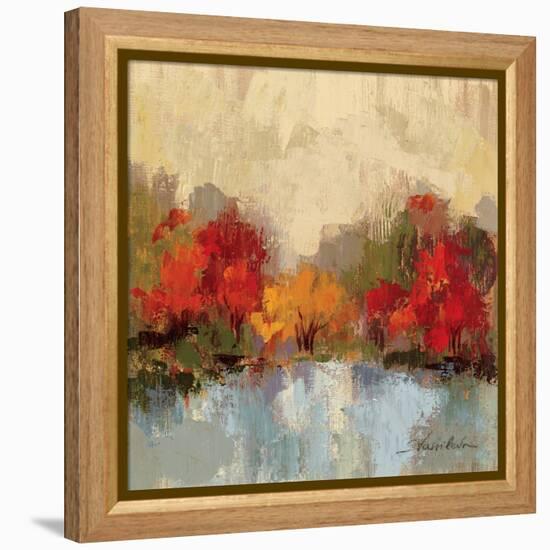 Fall Riverside I-Silvia Vassileva-Framed Stretched Canvas