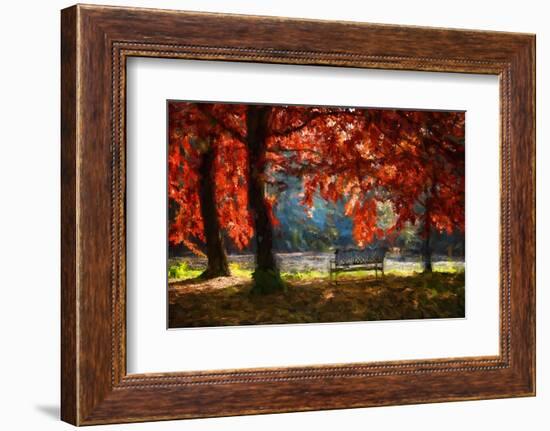 Fall Secret-Philippe Sainte-Laudy-Framed Photographic Print