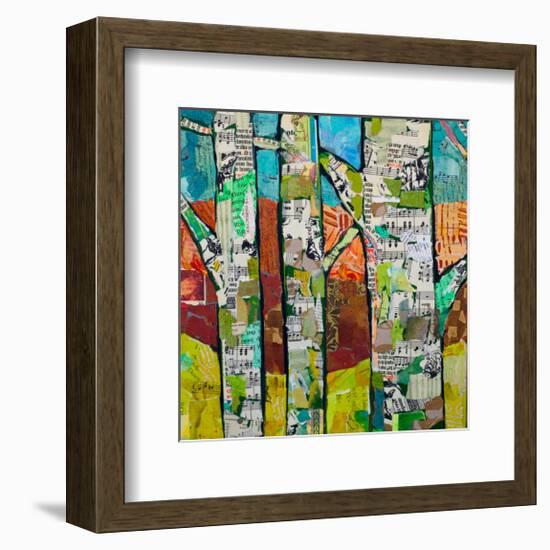 Fall Trees 1-null-Framed Art Print