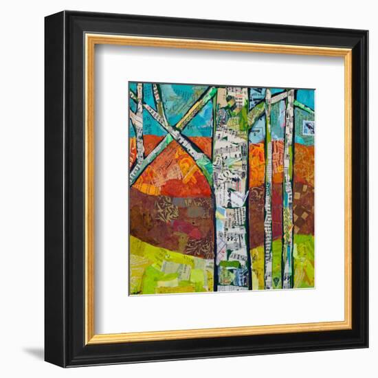 Fall Trees 2-null-Framed Art Print