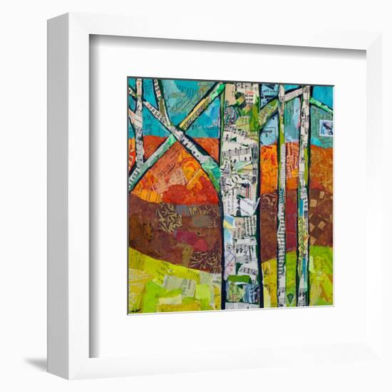 Fall Trees 2-null-Framed Art Print