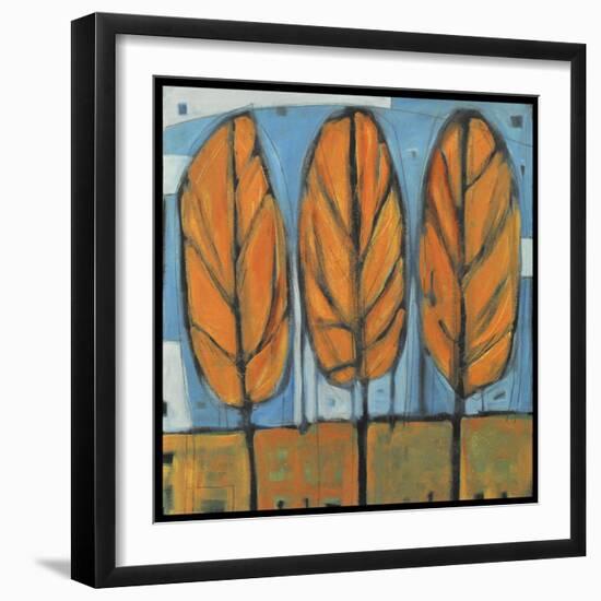 Fall Trees-Tim Nyberg-Framed Giclee Print